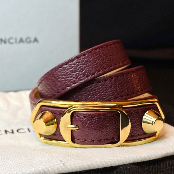 Balenciaga Arena Giant Triple Tour Bracelet - Picture 1 of 6